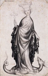 Heilige Margareta, ca. 1410