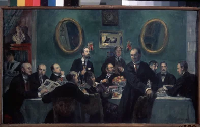 Mitglieder der Welt der Kunst Bewegung