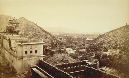 Gesamtansicht von Umbher, Jeypoor (Jaipur)
