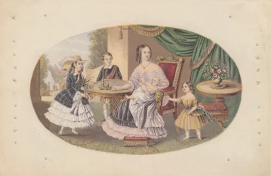 Ihre Majestät Königin Victoria & Familie