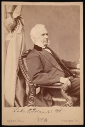 Porträt von Luke Potter Poland, 1815-1887, 1870