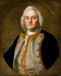 Captain Justinian Nutt (um 1710-59)