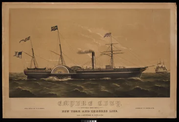 Empire City... New York und Chagres Linie
