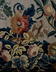 Blumenmuster, (Detail)