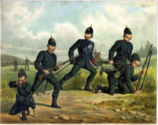 Das königliche Gewehrkorps der Könige - in 