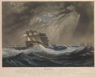 Darstellung von Seiner Majestät Schiff 