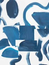 Abstrakte Blaue Formen