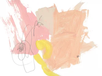 Moderne abstrakte Pastellfarben