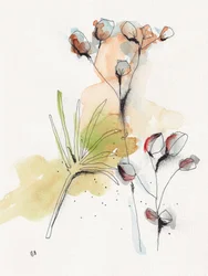 Moderne botanische Studie