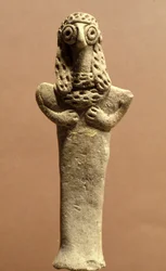 Figurine der Aschera, kanaanitisch, 999-600 v. Chr.