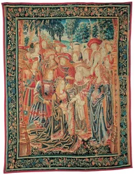 Die Geschichte von Troja. Die Begnadigung von Helena