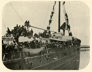 Rio Grande fährt rückwärts aus, Spanisch-Amerikanischer Krieg, 12. Juni 1898, 1899