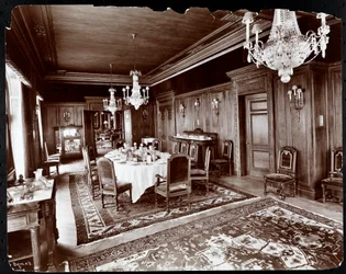 Speisesaal im Hotel Knickerbocker, 1906