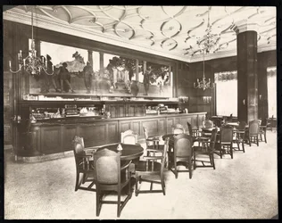 Die Old King Cole Bar im Hotel Knickerbocker, 1906