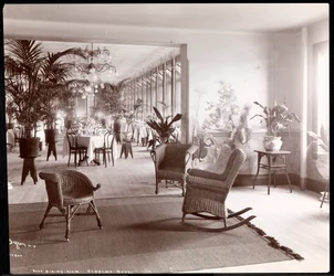 Das Dach-Esszimmer im Vendome Hotel, 1903