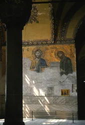 Christus und Johannes der Täufer in der Hagia Sophia