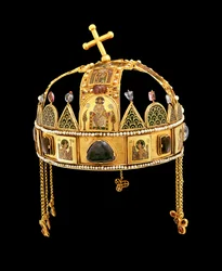 Die Heilige Krone von Ungarn, 11.-12. Jahrhundert