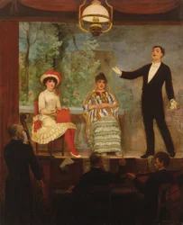 Das Café Chantant, 1889