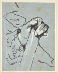 Studie einer Hand