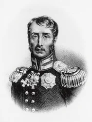 Porträt von Friedrich Wilhelm III. (1770-1840), König von Preußen ab 1797, Gravur