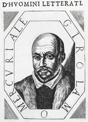 Porträt von Girolamo Mercuriale (1530-1606), italienischer Arzt und Philosoph, Tuschzeichnung