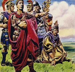 Nach der Eroberung Galliens richtete Julius Caesar seinen Blick auf Britannien