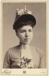 Porträt einer Frau, 1880er-1890er