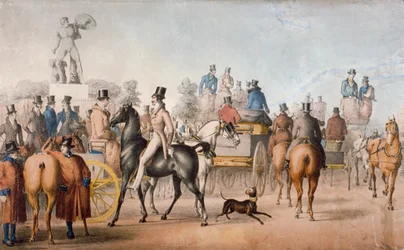 Der Park. Es war nachmittags halb fünf, ca. 1827