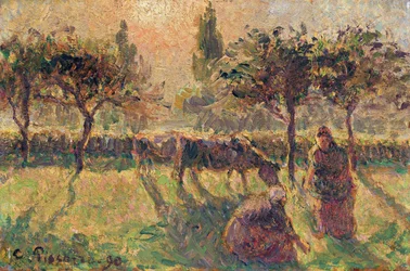 Auf den Feldern, 1890