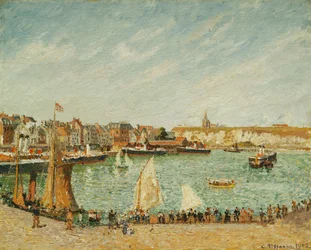 Die Nachmittagssonne, Außenhafen von Dieppe