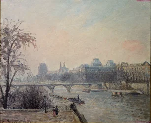 Die Seine und der Louvre