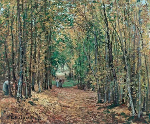Der Wald bei Marly, 1871