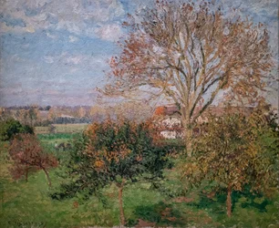 Herbst, Morgen in Eragny