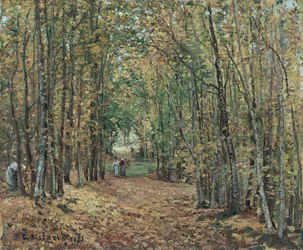 Allee im Parc de Marly
