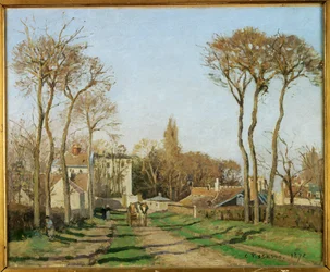 Eingang des Dorfes Voisins, Yvelines