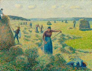 Die Heuernte, Éragny (Frankreich)