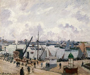 Der Kai von Southampton in Le Havre