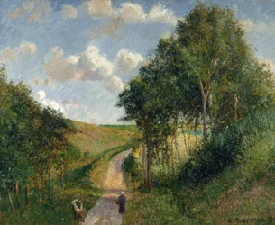 Landschaft in Berneval