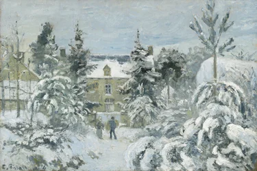 Piettes Haus in Montfoucault, 1874