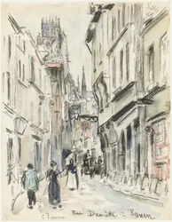 Rue Damiette, Rouen