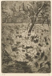 Das Kohlbeet, ca. 1880