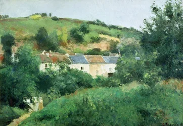 Der Weg im Dorf