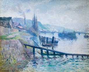 Der heilige Catherine-Hügel in Rouen