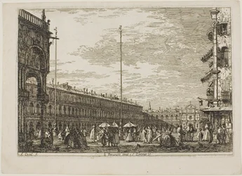 le Procuratie niove e S. Ziminian V., aus Vedute