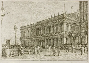 Die Bibliothek, aus Vedute