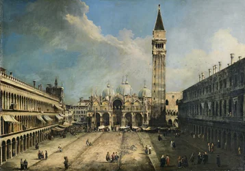 Der Markusplatz in Venedig