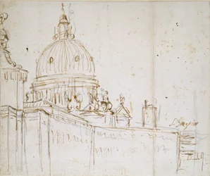 Venedig: Die Dogana di Mare und S. Maria della Salute, Mitte des 18. Jahrhunderts