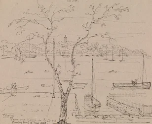 Von unserem Haus in East Cowes, Sonntagabend, 12. Mai 1833