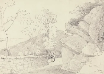 In der Nähe von Bonchurch, Isle of Wight, 28. Mai 1829