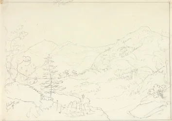 Skiddaw von Borrowdale, Samstag, 27. Juni 1835
